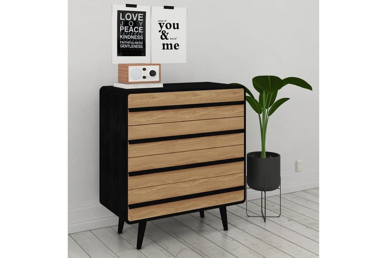 Kommode Chantal Natur - Natur - Oppbevaring - Oppbevaringsmøbler - Kommode - Entrekommode