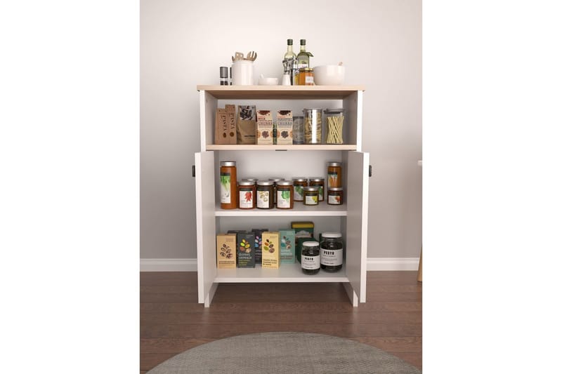 Cladells kommode 62 cm - Hvit - Oppbevaring - Oppbevaringsmøbler - Kommode - Entrekommode