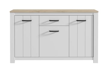 Crumpton Kommode 161 cm - Hvit/Brun - Oppbevaring - Oppbevaringsmøbler - Kommode