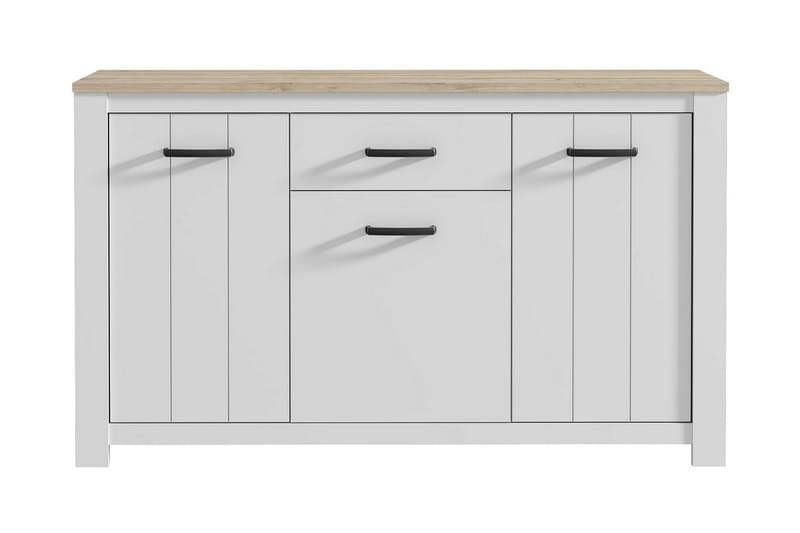 Crumpton Kommode 161 cm - Hvit/Brun - Oppbevaring - Oppbevaringsmøbler - Kommode