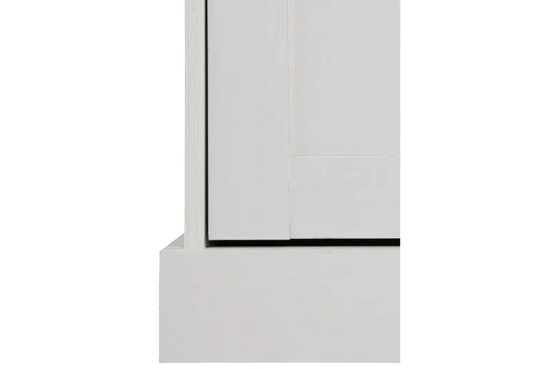 Dareia Kommode 75 cm - Hvit / Brun - Oppbevaring - Oppbevaringsmøbler - Kommode - Entrekommode