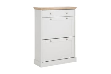 Dareia Skoskap 80 cm - Hvit / Brun - Oppbevaring - Oppbevaringsmøbler - Kommode