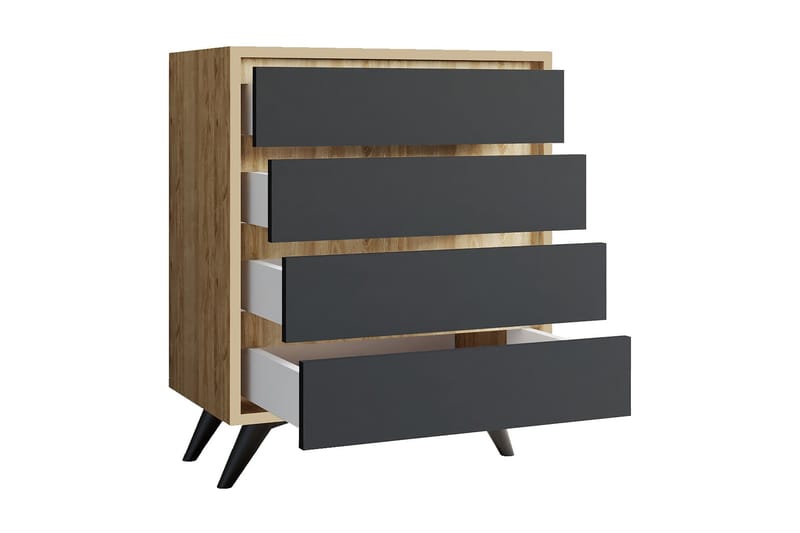 Desgrar Kommode 70x86 cm - Brun - Oppbevaring - Oppbevaringsmøbler - Kommode - Entrekommode