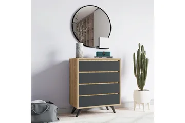 Desgrar Kommode 70x86 cm - Brun - Oppbevaring - Oppbevaringsmøbler - Kommode - Entrekommode