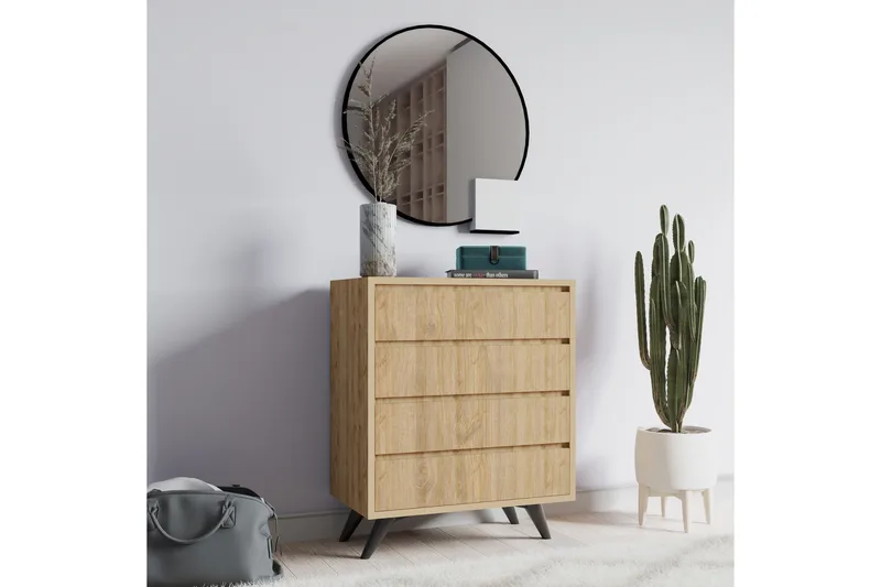 Desgrar Kommode 70x86 cm - Brun - Oppbevaring - Oppbevaringsmøbler - Kommode - Entrekommode