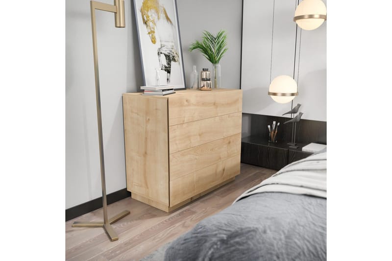 Desgrar Kommode 90x81,6 cm - Brun - Oppbevaring - Oppbevaringsmøbler - Kommode - Entrekommode