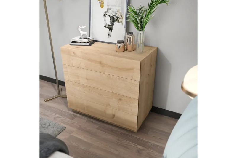 Desgrar Kommode 90x81,6 cm - Brun - Oppbevaring - Oppbevaringsmøbler - Kommode - Entrekommode