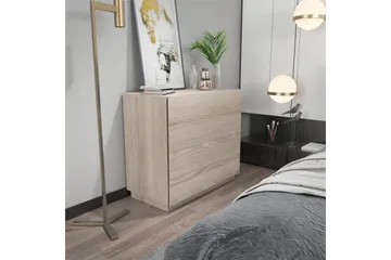 Desgrar Kommode 90x81,6 cm - Brun - Oppbevaring - Oppbevaringsmøbler - Kommode - Entrekommode