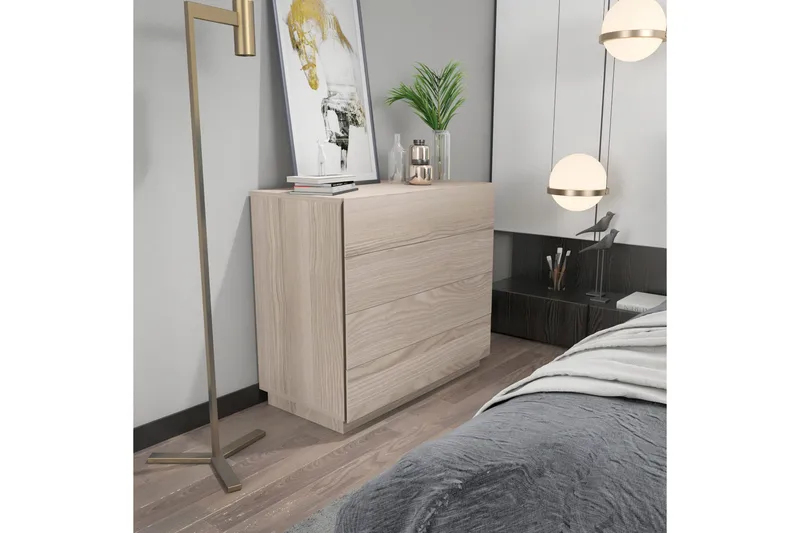 Desgrar Kommode 90x81,6 cm - Brun - Oppbevaring - Oppbevaringsmøbler - Kommode - Entrekommode