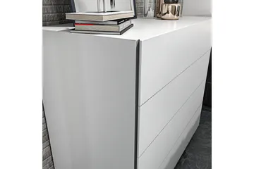 Desgrar Kommode 90x81,6 cm - Hvit - Oppbevaring - Oppbevaringsmøbler - Kommode - Entrekommode
