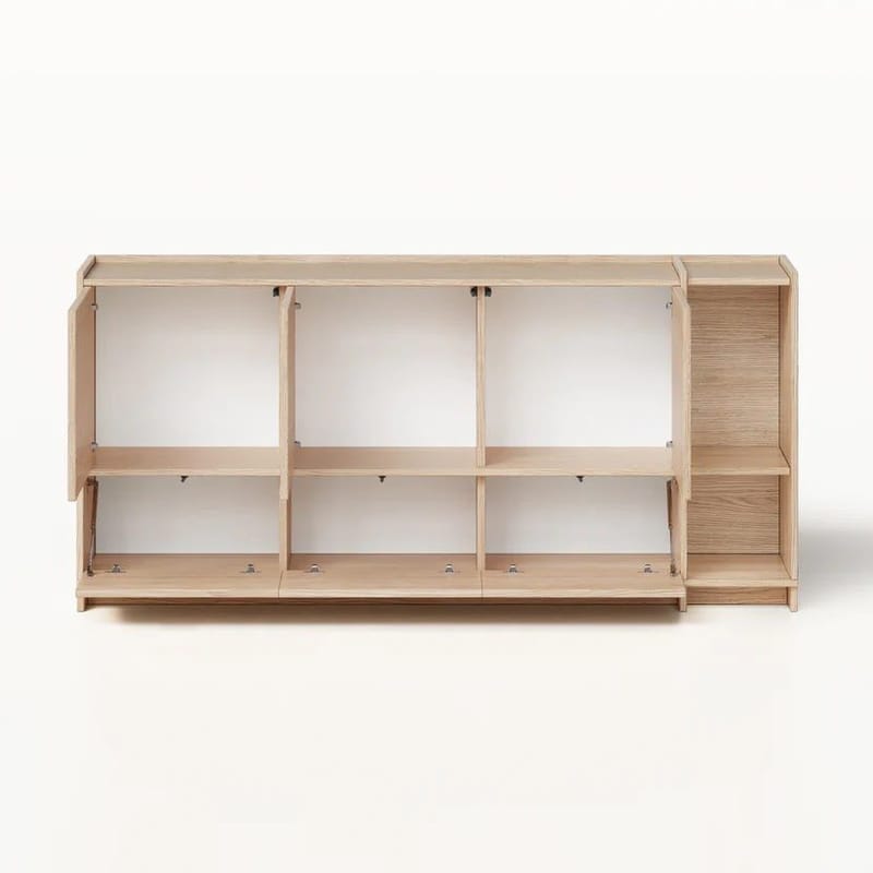 Kommode Deyloris 190 cm - lyst naturtre - Oppbevaring - Oppbevaringsmøbler - Sideboard & skjenker