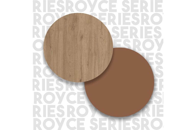 Donae Kommode 88 cm - Eik/Rød - Oppbevaring - Oppbevaringsmøbler - Kommode - Entrekommode