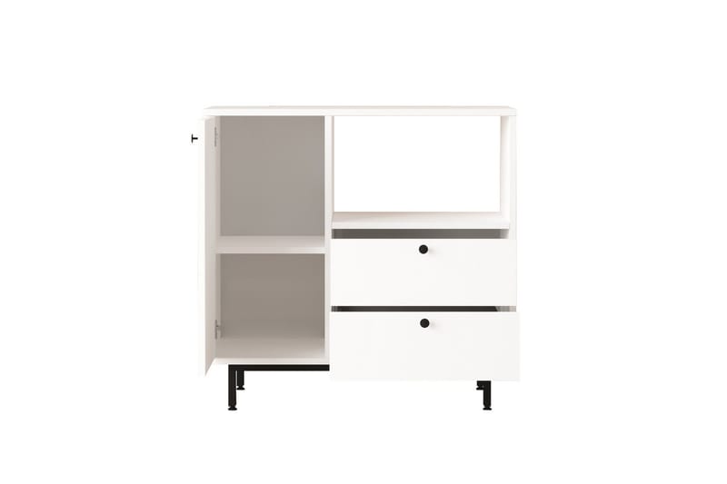 Donae Kommode 88 cm - Hvit - Oppbevaring - Oppbevaringsmøbler - Kommode - Entrekommode
