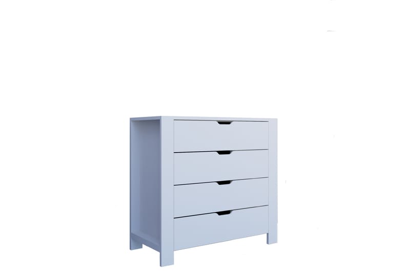 Durusu Kommode 90 cm - Hvit - Oppbevaring - Oppbevaringsmøbler - Kommode - Entrekommode