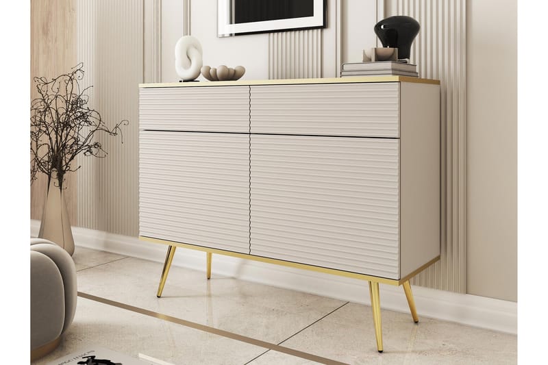 Edson Kommode 107 cm - Beige - Oppbevaring - Oppbevaringsmøbler - Kommode
