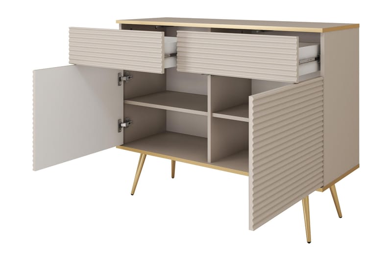 Edson Kommode 107 cm - Hvit - Oppbevaring - Oppbevaringsmøbler - Kommode
