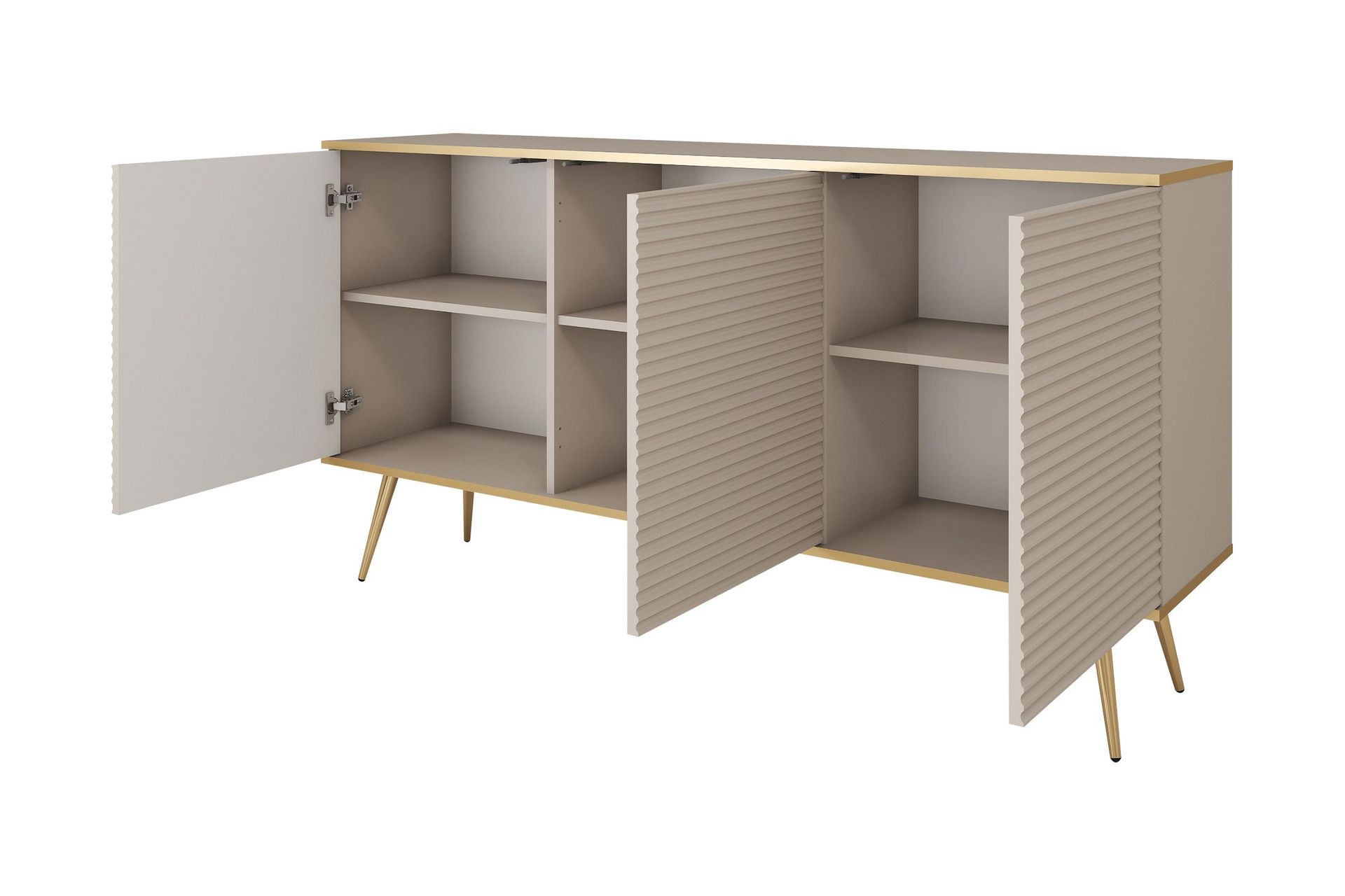 Edson Kommode 160 cm - Hvit - Oppbevaring - Oppbevaringsmøbler - Kommode