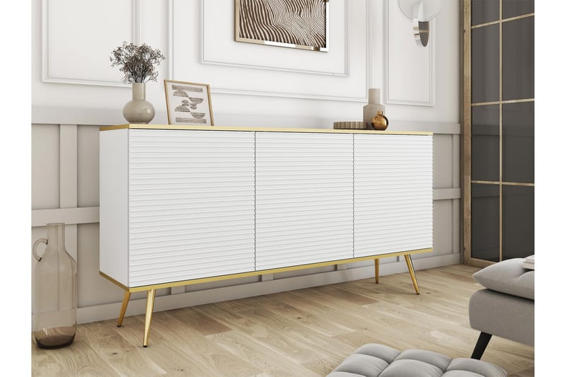 Edson Kommode 160 cm - Hvit - Oppbevaring - Oppbevaringsmøbler - Kommode