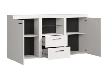 Eirwen Kommode 157 cm - Hvit - Oppbevaring - Oppbevaringsmøbler - Kommode