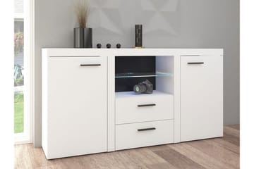 Eirwen Kommode 157 cm - Hvit - Oppbevaring - Oppbevaringsmøbler - Kommode