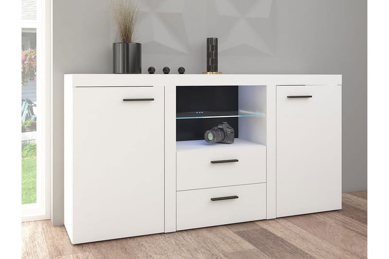 Eirwen Kommode 157 cm - Hvit - Oppbevaring - Oppbevaringsmøbler - Kommode