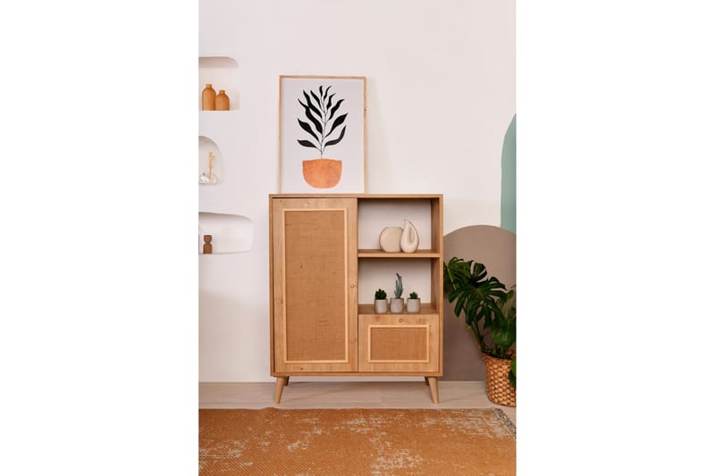 Elili Kommode 40 cm - Eik - Oppbevaring - Oppbevaringsmøbler - Kommode - Entrekommode