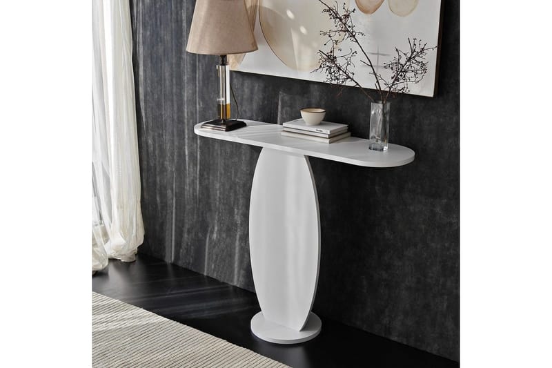 Kommode Ellittica Hvit - Hvit - Oppbevaring - Oppbevaringsmøbler - Sideboard & skjenker