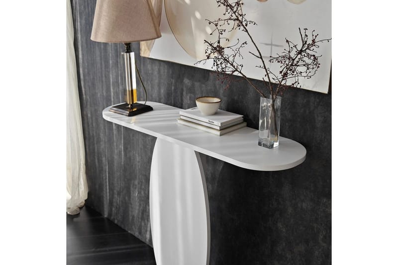 Kommode Ellittica Hvit - Hvit - Oppbevaring - Oppbevaringsmøbler - Sideboard & skjenker