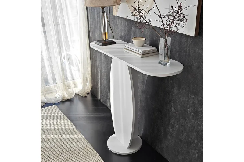 Kommode Ellittica Hvit - Hvit - Oppbevaring - Oppbevaringsmøbler - Sideboard & skjenker