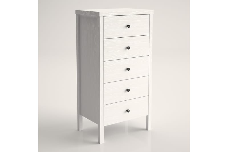 Elspet Kommode 58 cm - Brun/Hvit - Oppbevaring - Oppbevaringsmøbler - Kommode - Entrekommode