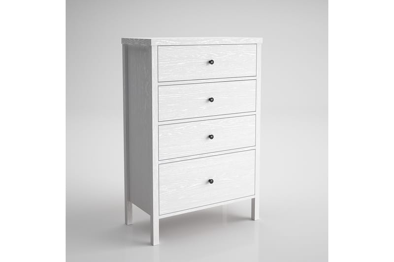 Elspet Kommode 77 cm - Brun/Hvit - Oppbevaring - Oppbevaringsmøbler - Kommode - Entrekommode