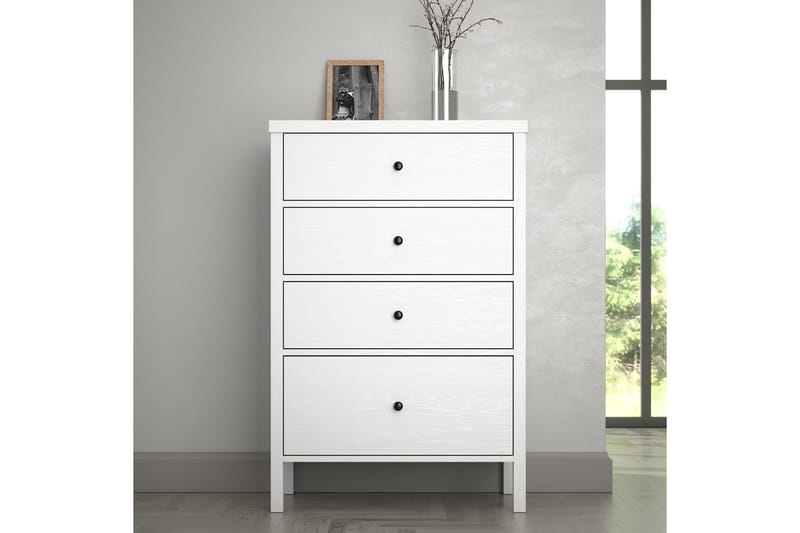 Elspet Kommode 77 cm - Brun/Hvit - Oppbevaring - Oppbevaringsmøbler - Kommode - Entrekommode
