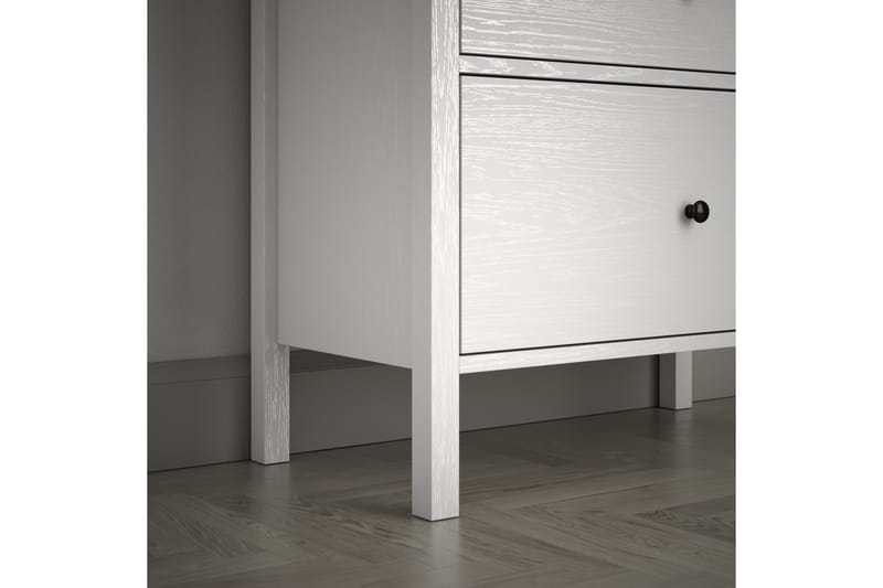 Elspet Kommode 77 cm - Brun/Hvit - Oppbevaring - Oppbevaringsmøbler - Kommode - Entrekommode