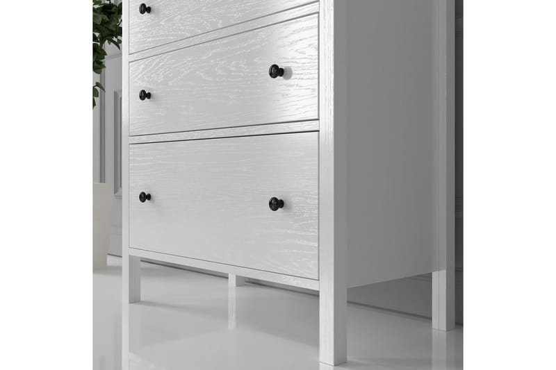 Elspet Kommode 77 cm - Brun/Hvit - Oppbevaring - Oppbevaringsmøbler - Kommode - Entrekommode