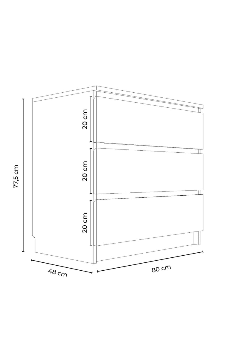 Dresser Hanah Home - Oppbevaring - Oppbevaringsmøbler - Kommode - Entrekommode
