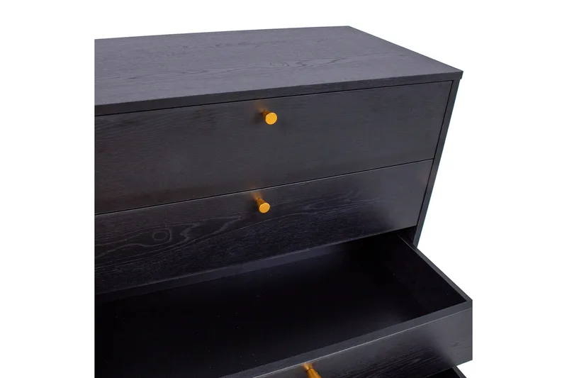 Luxembourg Kommode Svart / Kobber - Oppbevaring - Oppbevaringsmøbler - Kommode - Entrekommode