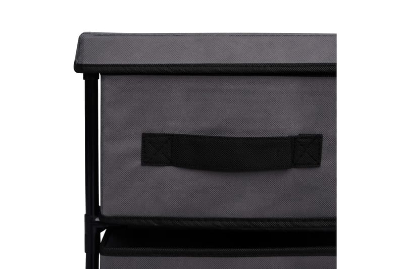Oppbevaringsskap med 6 skuffer 55x29x55 cm grå stål - Oppbevaring - Gangoppbevaring