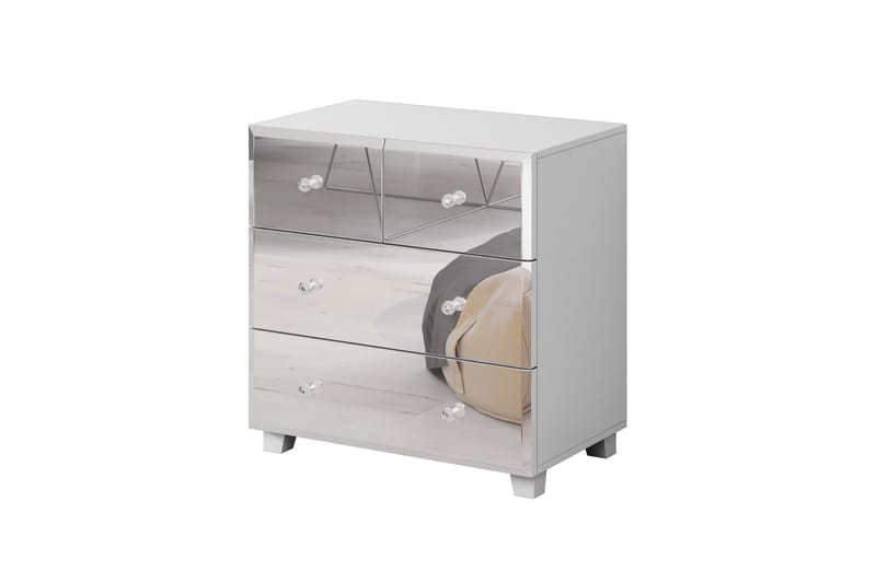 Eshton Kommode 45x72 cm - Hvit - Oppbevaring - Oppbevaringsmøbler - Kommode - Entrekommode