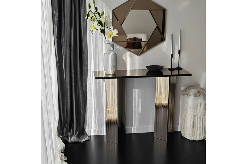 Ezlyn Kommode 105 cm - Bronse - Møbler - Bord - Avlastningsbord - Konsollbord