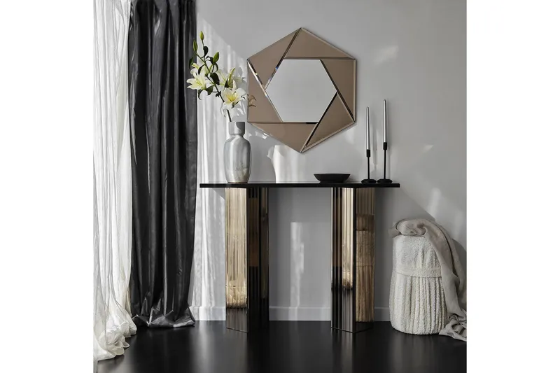 Ezlyn Kommode 105 cm - Bronse - Møbler - Bord - Avlastningsbord - Konsollbord