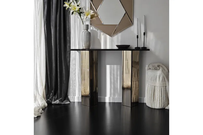 Ezlyn Kommode 105 cm - Bronse - Møbler - Bord - Avlastningsbord - Konsollbord