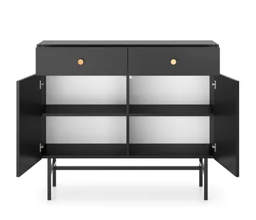 Francisca Kommode 104 cm - Svart - Oppbevaring - Oppbevaringsmøbler - Kommode