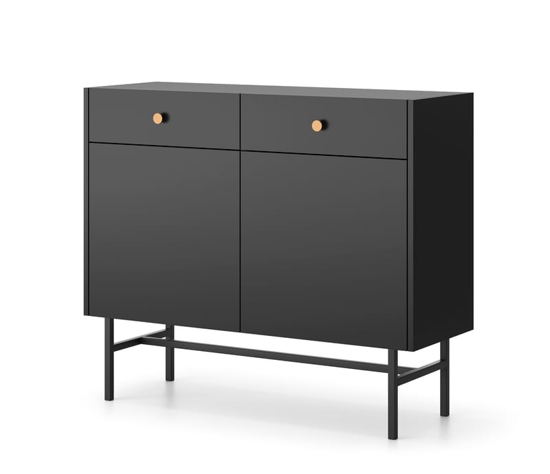 Francisca Kommode 104 cm - Svart - Oppbevaring - Oppbevaringsmøbler - Kommode