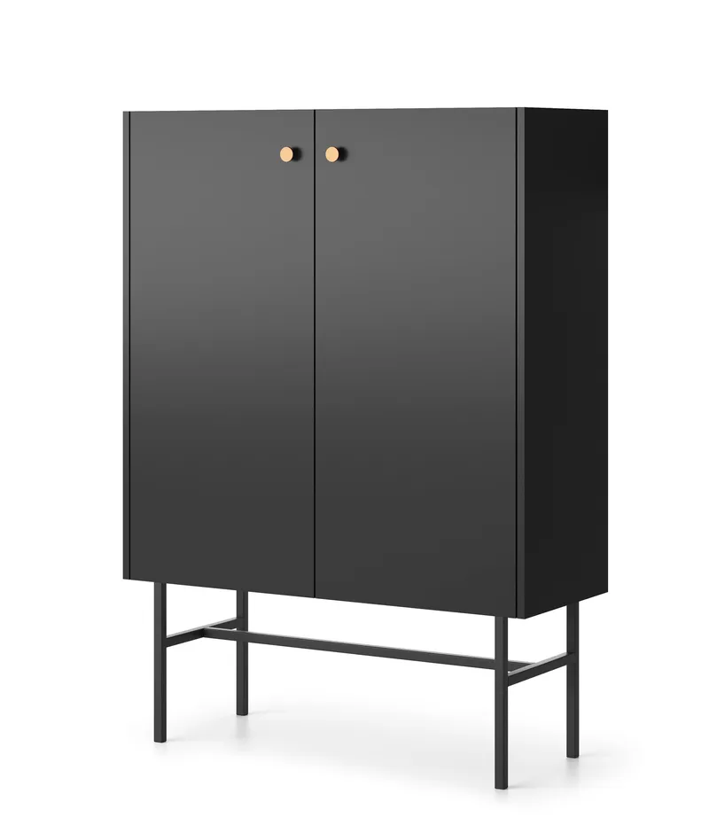 Francisca Kommode 93 cm - Svart - Oppbevaring - Oppbevaringsmøbler - Kommode - Entrekommode