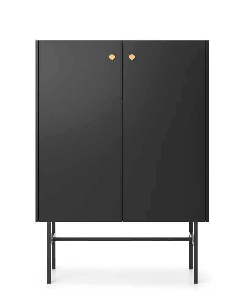 Francisca Kommode 93 cm - Svart - Oppbevaring - Oppbevaringsmøbler - Kommode - Entrekommode