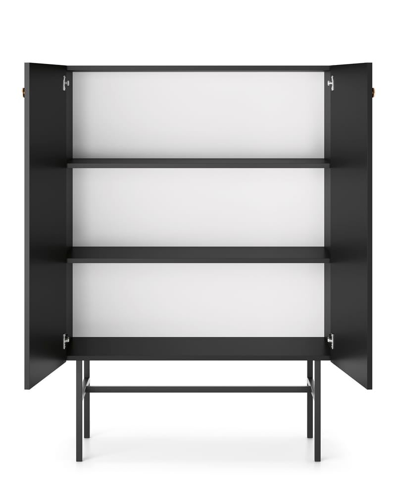 Francisca Kommode 93 cm - Svart - Oppbevaring - Oppbevaringsmøbler - Kommode - Entrekommode