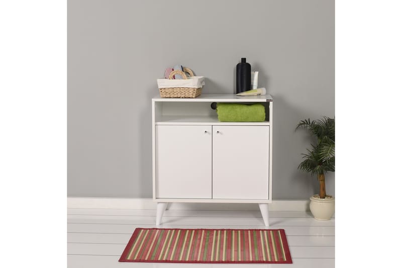 Friedrich Kommode 73 cm - Hvit - Oppbevaring - Oppbevaringsmøbler - Kommode - Entrekommode