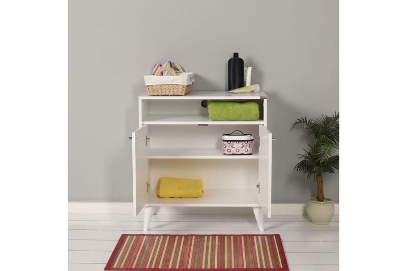 Friedrich Kommode 73 cm - Hvit - Oppbevaring - Oppbevaringsmøbler - Kommode - Entrekommode