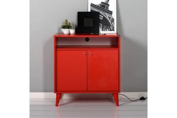 Friedrich Kommode 73 cm - Rød - Oppbevaring - Oppbevaringsmøbler - Kommode - Entrekommode