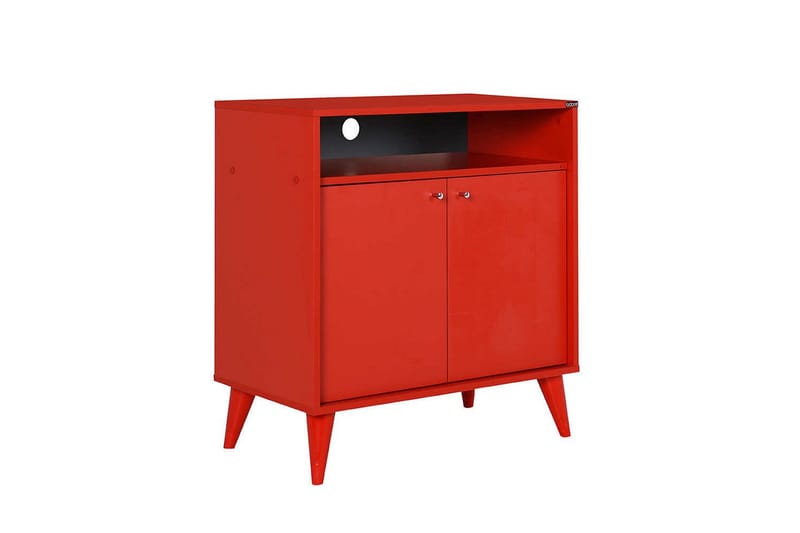 Friedrich Kommode 73 cm - Rød - Oppbevaring - Oppbevaringsmøbler - Kommode - Entrekommode